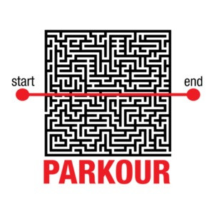 Parkour Maze Running