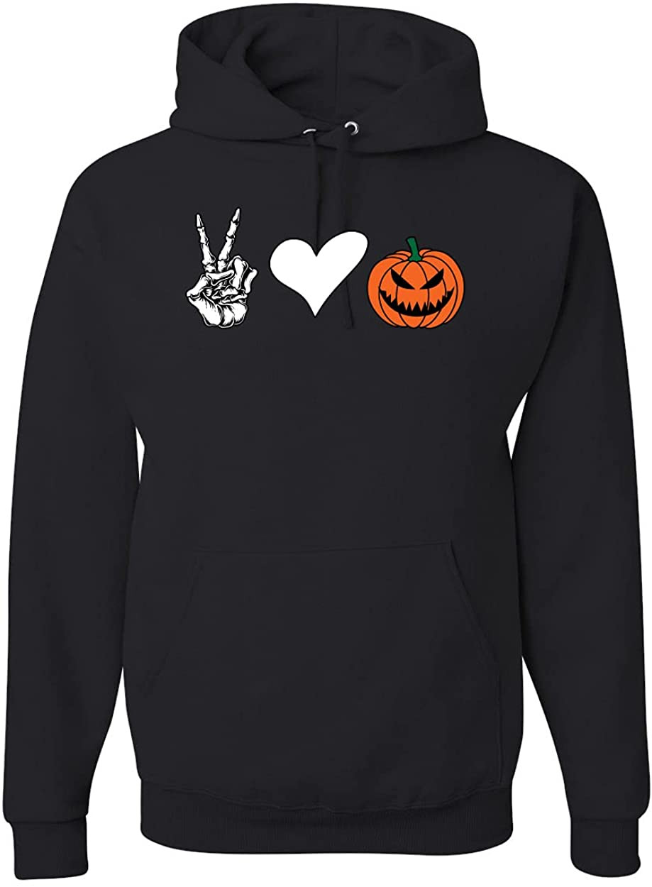 Peace Love Pumpkin Halloween T-Shirt