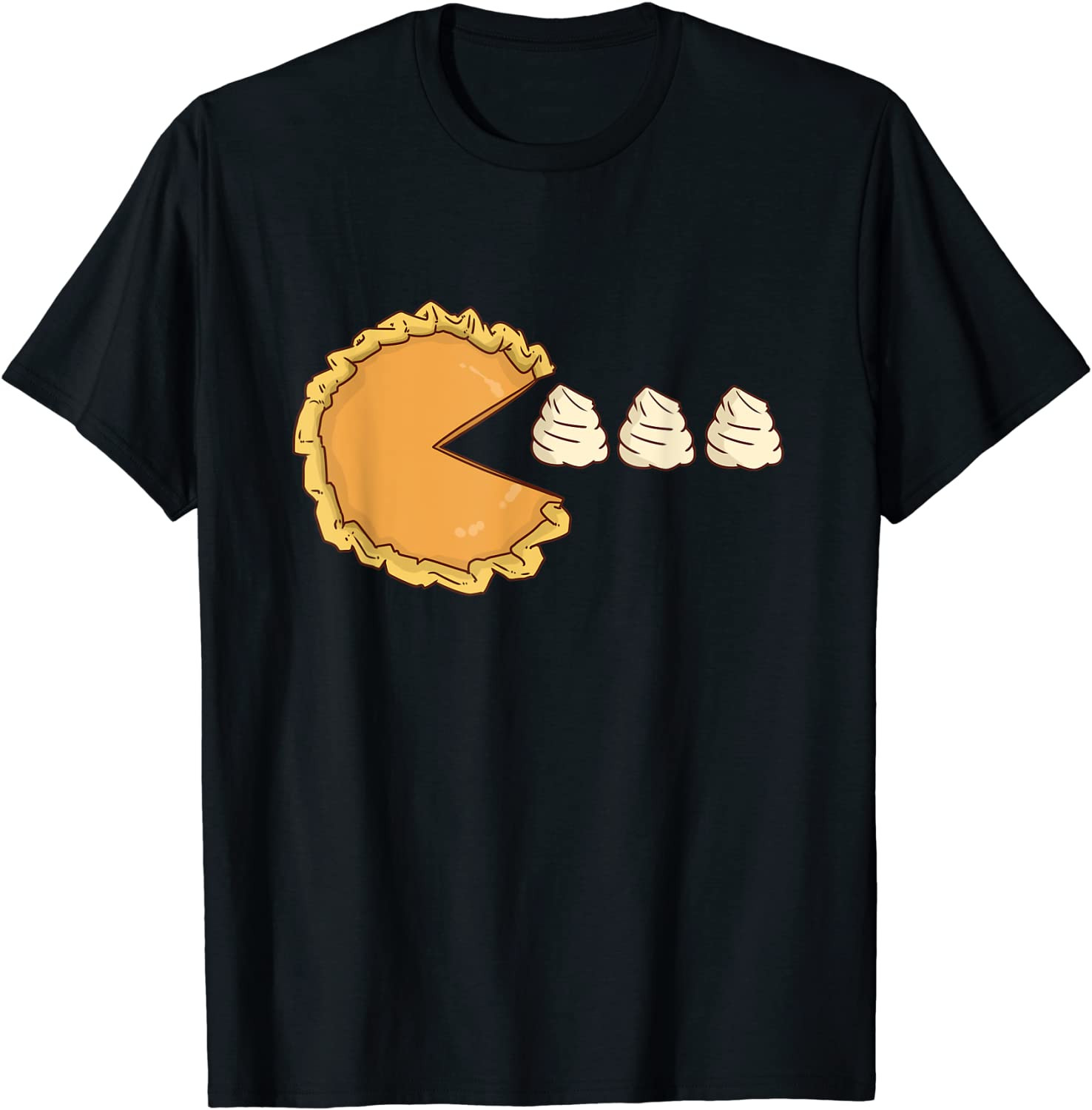 Pumpkin Pie Thanksgiving Pi Day Men Women T-Shirt