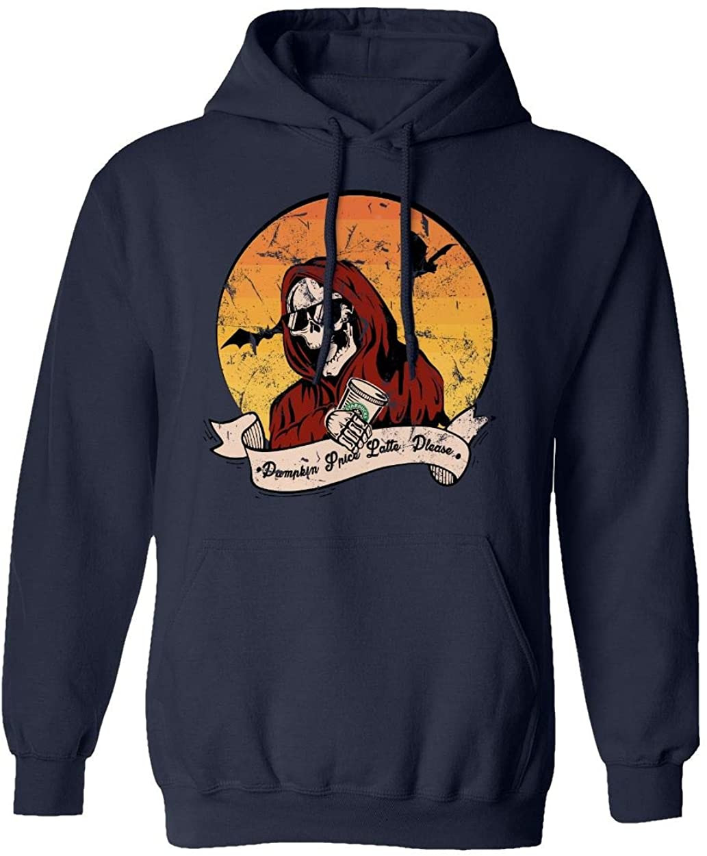 Pumpkin Spice Grim Reaper Halloween T-Shirt