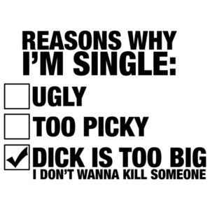 Reasons Why I'm Single