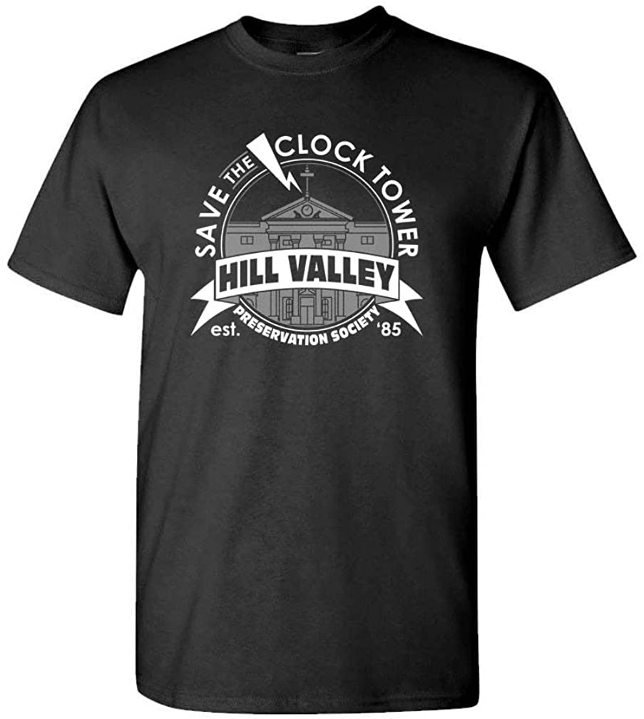 Save The Clock Tower - Future Movie Novelty T-Shirt