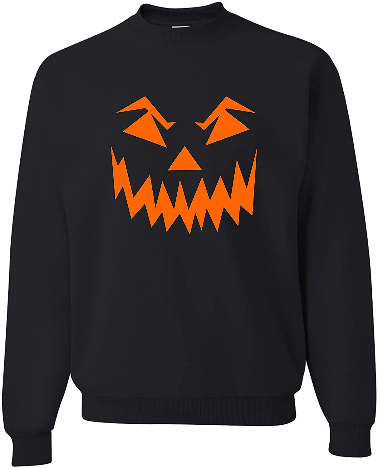 Scary Pumpkin Jack O' Lantern Halloween Sweat T-Shirt