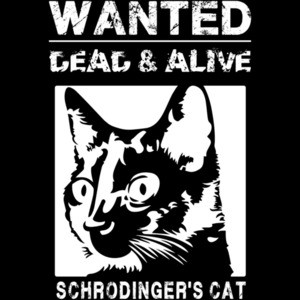 Schrodingers Cat - Wanted dead and alive - Funny