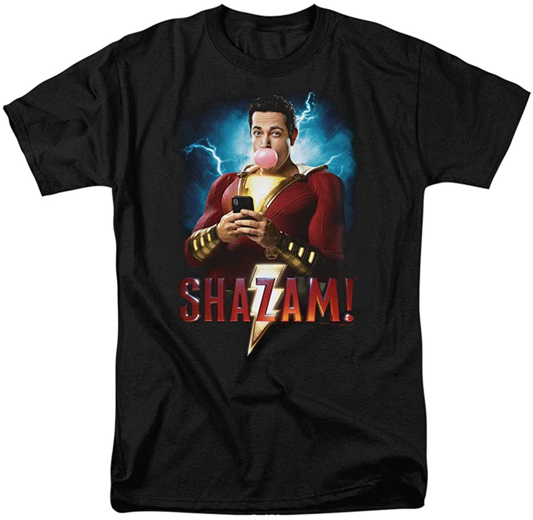 Shazam! Movie Bubblegum Poster T-Shirt