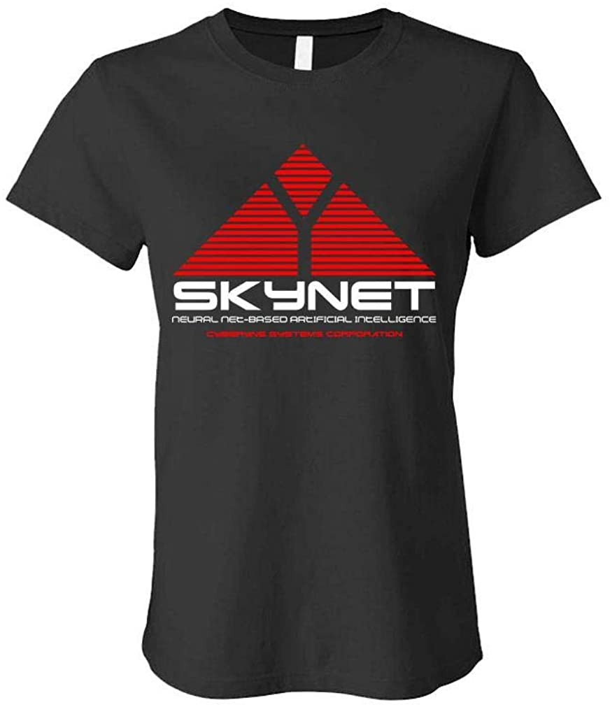 Skynet Artificial Intelligence Cyborg Movie - Ladies T-Shirt