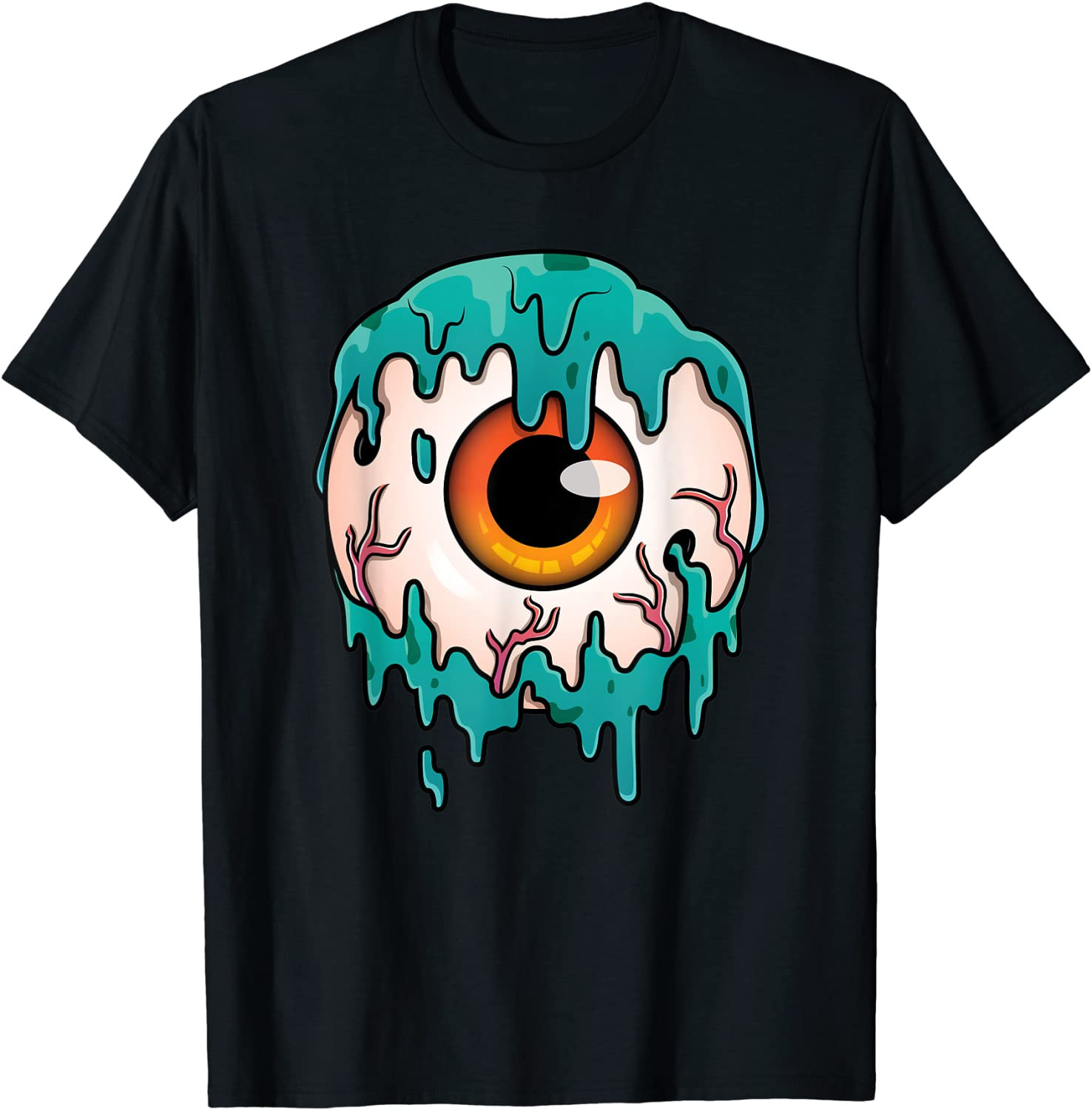 Slimy Human Eyeball Creepy Halloween Costume Scary T-Shirt