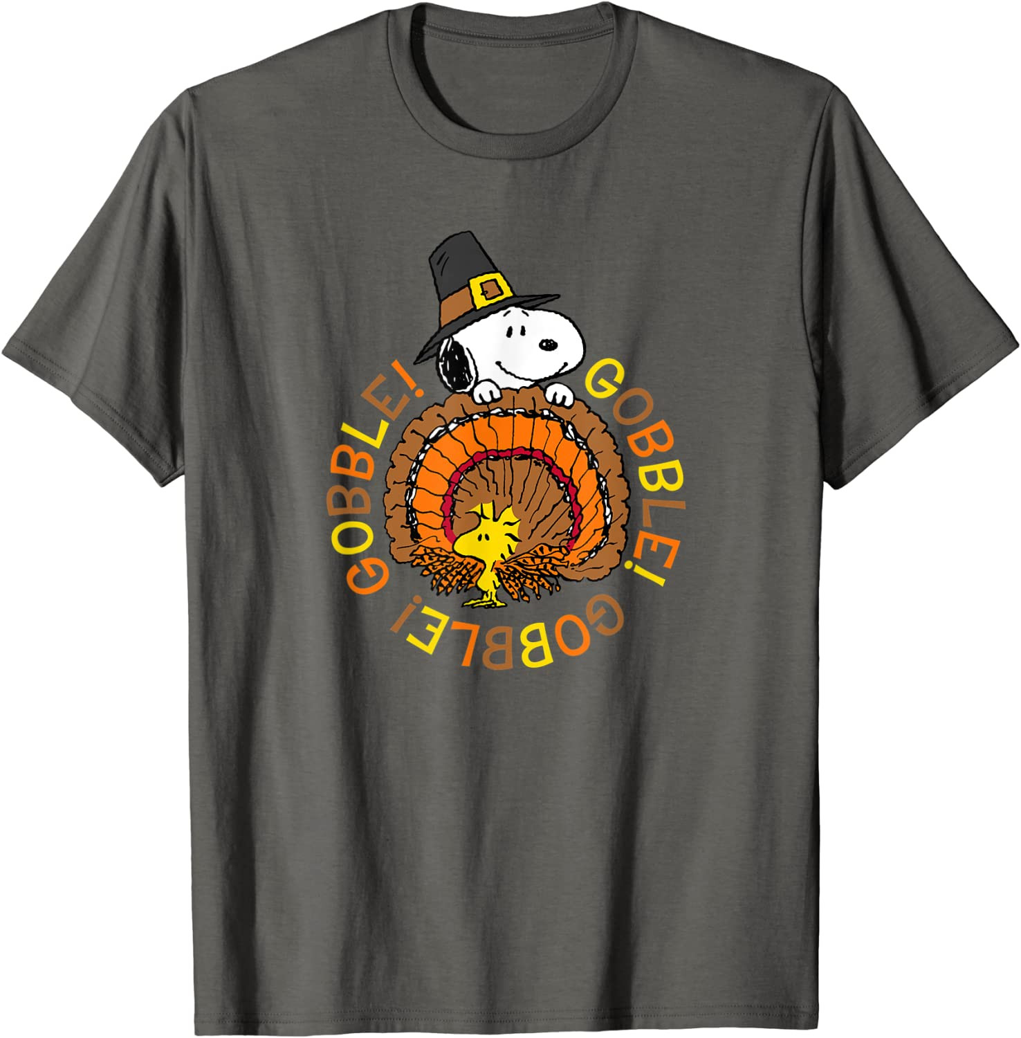 Snoopy And Woodstock Thanksgiving Gobble T-Shirt