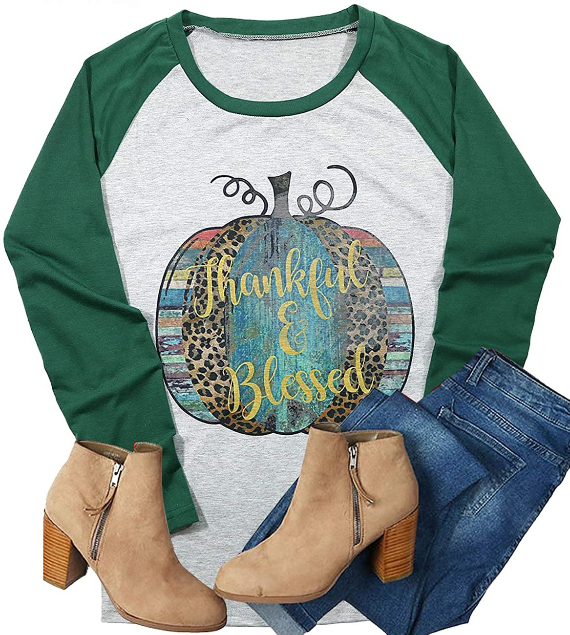 Thankful Blessed Halloween T-Shirt