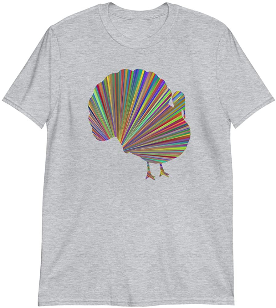 Thanksgiving Beautiful Art Turkey T-Shirt