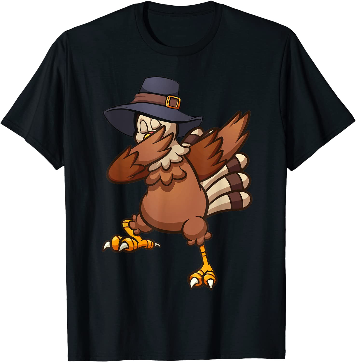 Thanksgiving Dabbing Turkey  T-Shirt