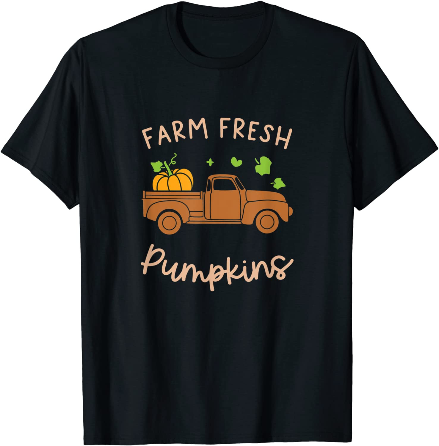 Thanksgiving Family Motif - Farm Fresh Pumpkins T-Shirt
