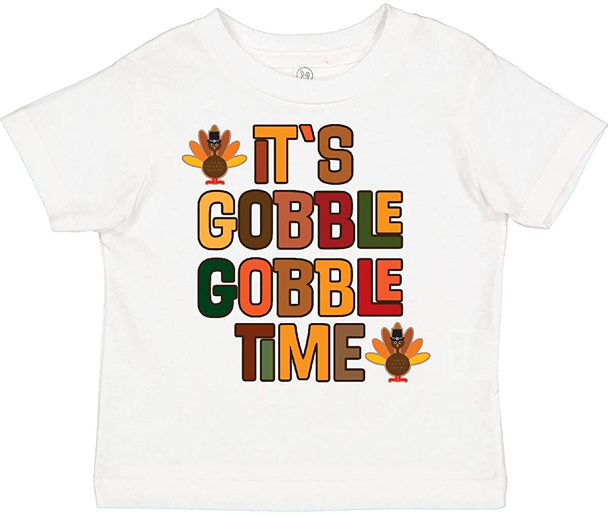 Thanksgiving Gobble Time Turkey Toddler T-Shirt