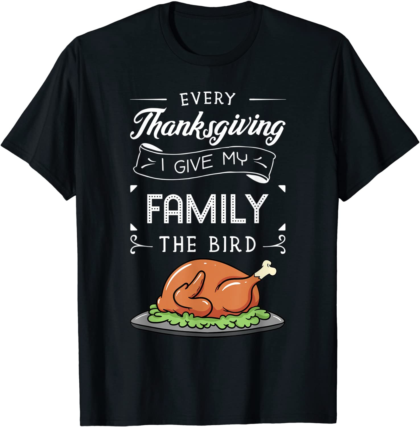 Thanksgiving Turkey Holiday Feast Harvest Blessing Gift Idea T-Shirt