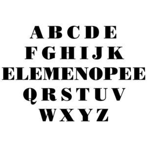 The Alphabet Elemenopee