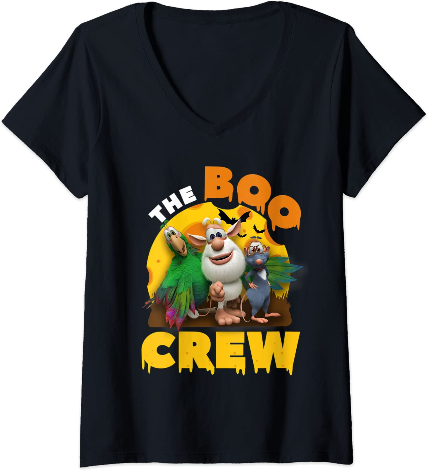 The Boo Crew Halloween Costume For Kids Boys Girls T-Shirt