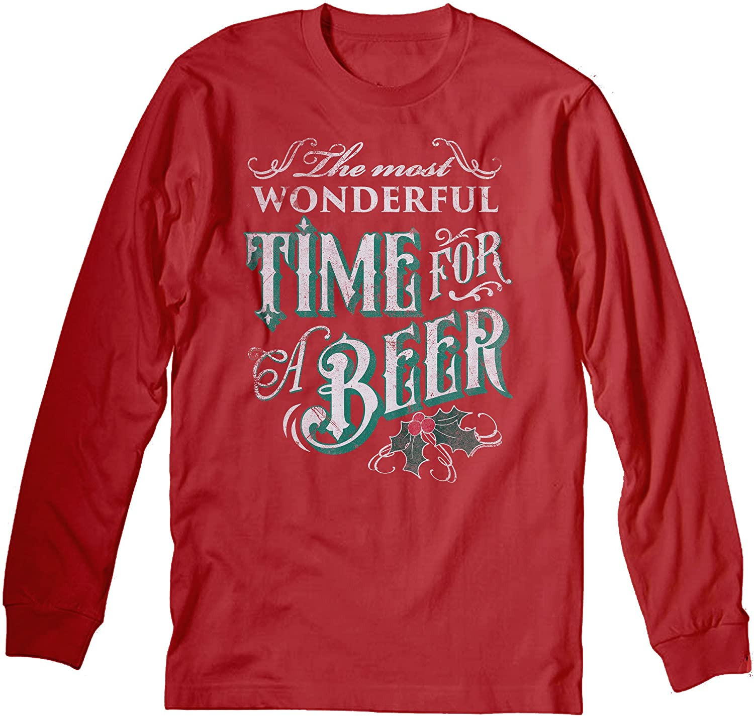 The Most Wonderful Time For A Beer - Drinking Christmas Party T-Shirt