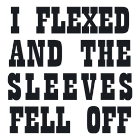 - I Flexed / Sleeves Fell Off Jr. Spaghetti Tank