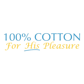 100% Cotton For His Pleasure Women's Light