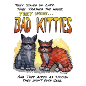 11by14badkities Light T-Shirt