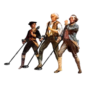 1776 colonial metal detecting Light T-Shirt