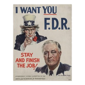 1944 Roosevelt - I Want You FDR