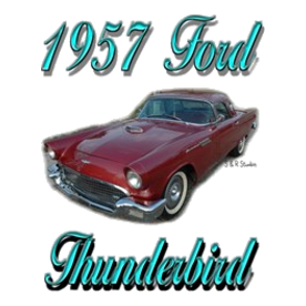 1957 Thunderbird Light T-Shirt