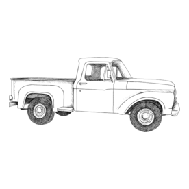1964 Ford Truck Light T-Shirt