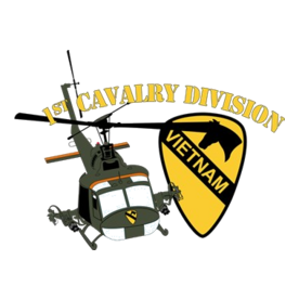 1st Cavalry Division - Vietnam Light T-Shirt