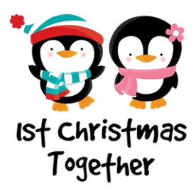 1st Christmas Together Penguin