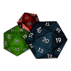 20-sided Dice Light T-Shirt