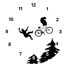 2-et clock Youth Football Shirt