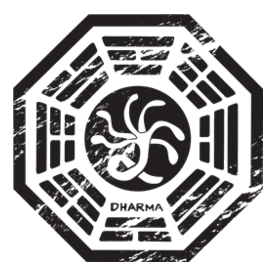 2-Sided 'Dharma Fish Biscuits' Light Tee