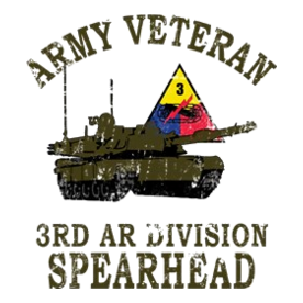 3rd Armor Division - Spearhead Veteran Pride Light T-Shirt