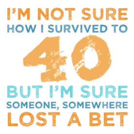 40th Birthday Survival Light T-Shirt