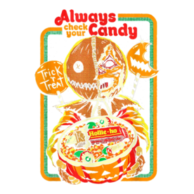 Always Check Your Candy Trick Or Treat, Funny Halloween Tee T-Shirt
