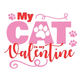 Cat is My Valentine