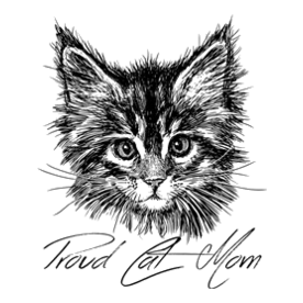 Cat Mom T Shirt