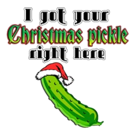 Christmas Pickle Light T-Shirt