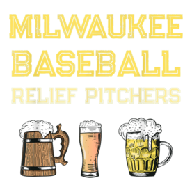 Classic Milwaukee Baseball & Beer Fan Retro Wisconsin T-Shirt