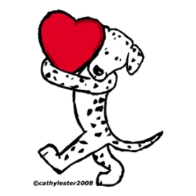 Dalmatian Valentine