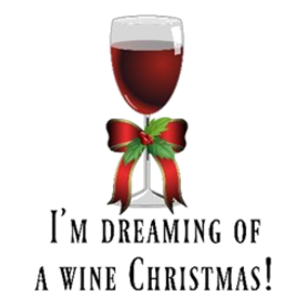 Dreaming Of A Wine Christmas Light T-Shirt