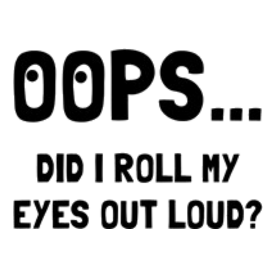 Eye Roll Light T-Shirt