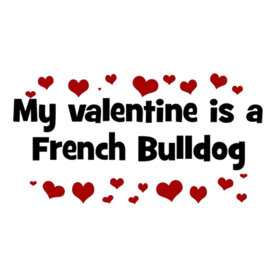 French Bulldog valentine