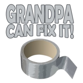 Funny - Grandpa Can Fix It! Light T-Shirt