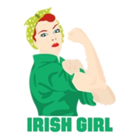 Funny Irish Girl St. Patricks Holiday Gree