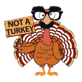Funny Thanksgiving Turkey - Not a Turkey Light T-Shirt