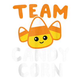 Halloween Team Candy Corn Funny Lazy Costume Kids Women Gift T-Shirt