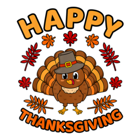 Happy Thanksgiving Funny Turkey Family Men Women Graphic T-Shirt