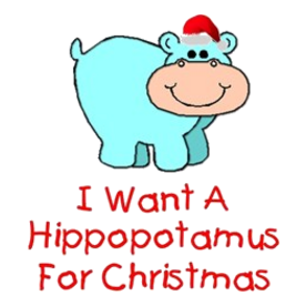 Hippo For Christmas